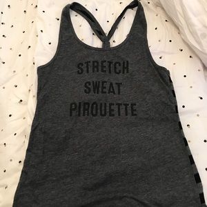 Workout style Dance top